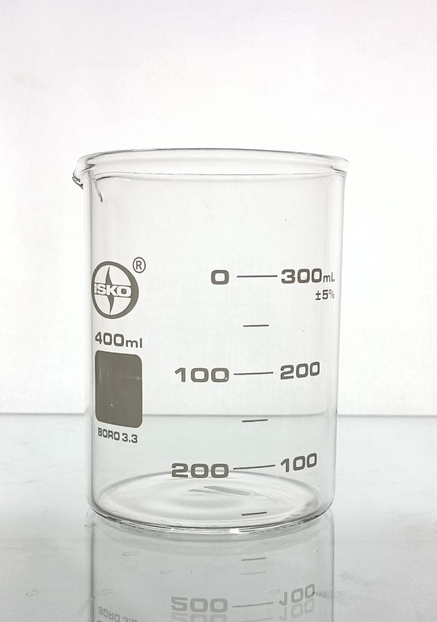 ISKO Borosilicate Glass Beaker 400ml