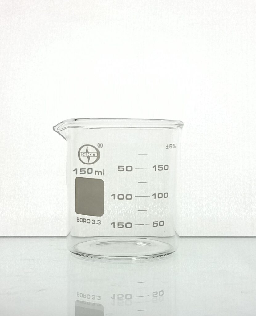 150ml borosilicate glass beaker